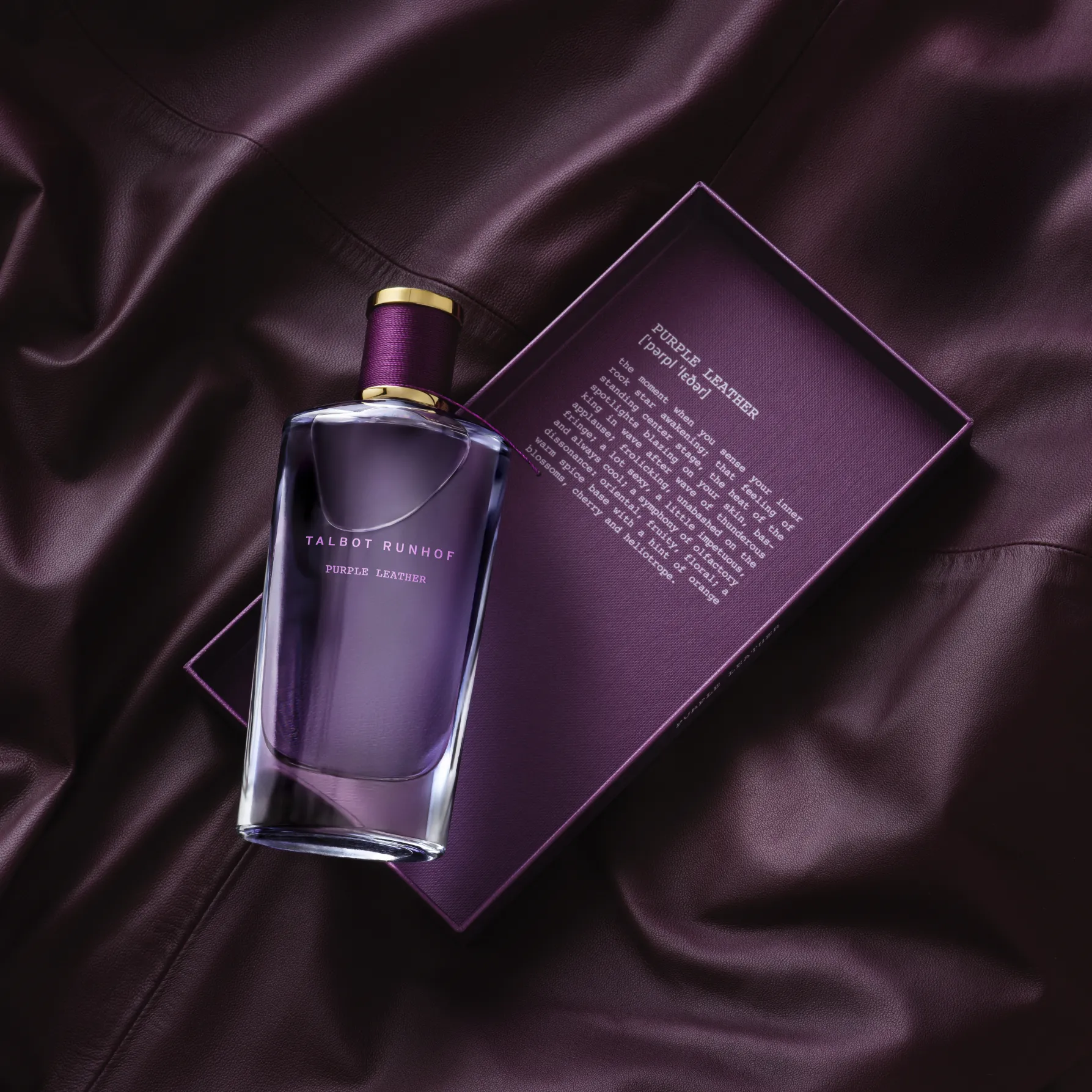 Perfume "Purple Leather"